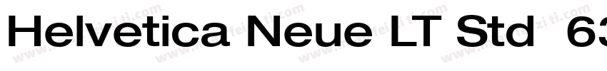 Helvetica Neue LT Std  63 Medium Ex字体转换